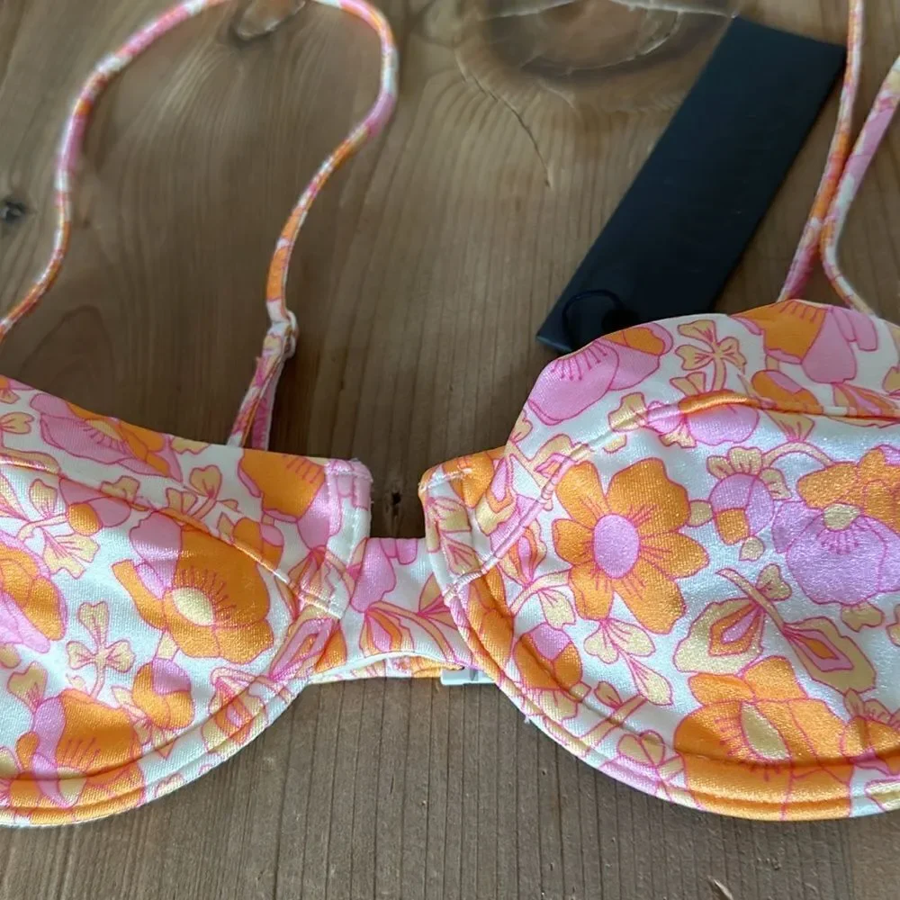 TRIANGL TOP ONLY RHIAN - NEON POP NO BAG NEW WITH TAG - Picture 3 of 7